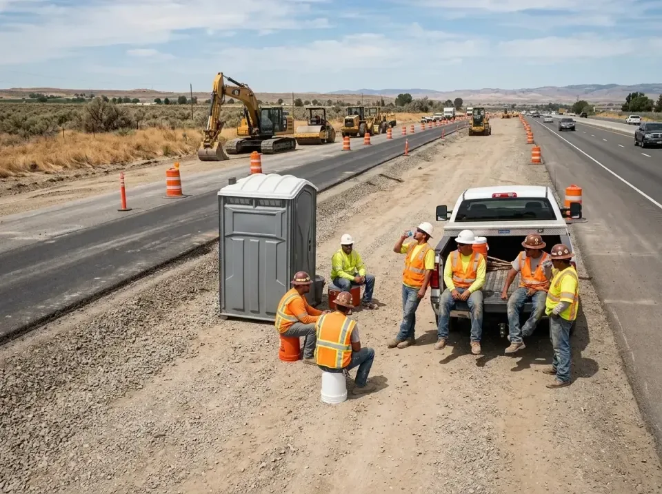 highway-road-construction-crew-007 — frequently asked questions, Porta Potty and Restroom Rentals in Golden Meadow, LA